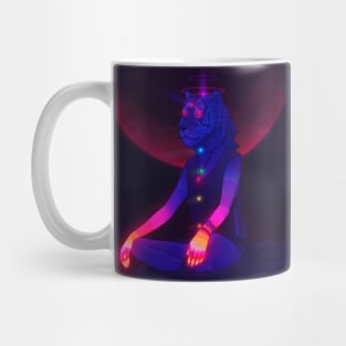 Meditating PsyTigress Mug